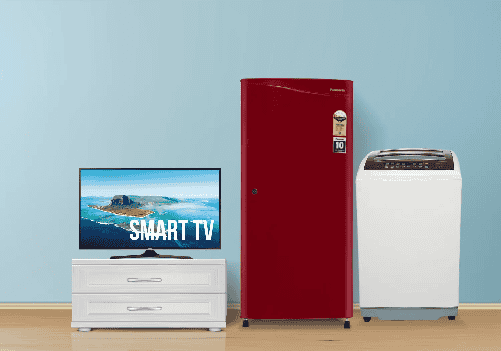 Smart TV, Fridge and Washing Machine Combo